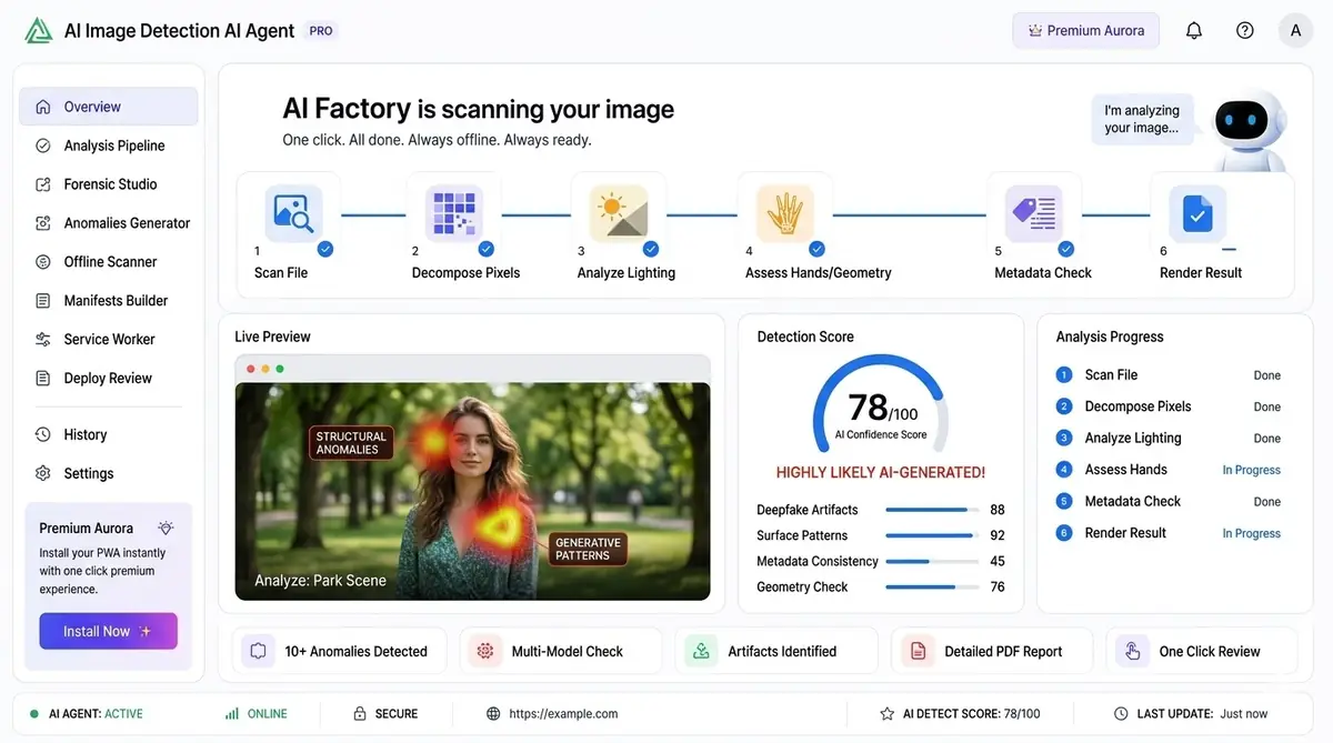 AI crypto portfolio copilot — example of the AI tool dashboard software